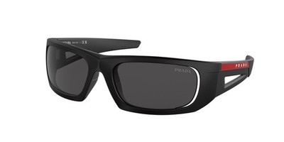 NEW Prada Linea Rossa 02YS Sunglasses 1BO06F Black 100% AUTHENTIC