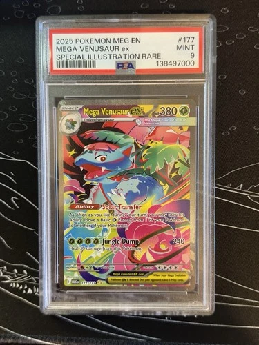Mega Venusaur EX #177/132 PSA 9 Mega Evolutions SIR