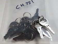 10 New RV Trailer Camper Compartment Door Hatch Key CH751 CH 751