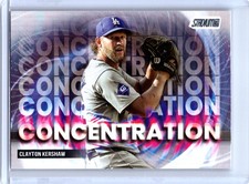 2025 Stadium Club #C-13 Clayton Kershaw Concentration