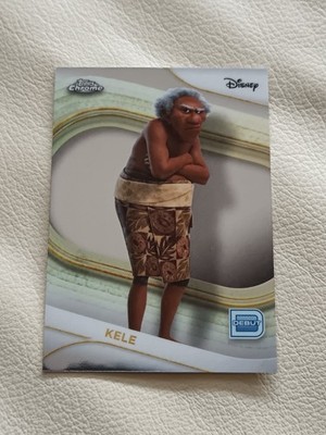 TOPPS CHROME DISNEY 2025 KELE DEBUT TRADING CARD MOANA NR 13 ORIGINAL NEU 