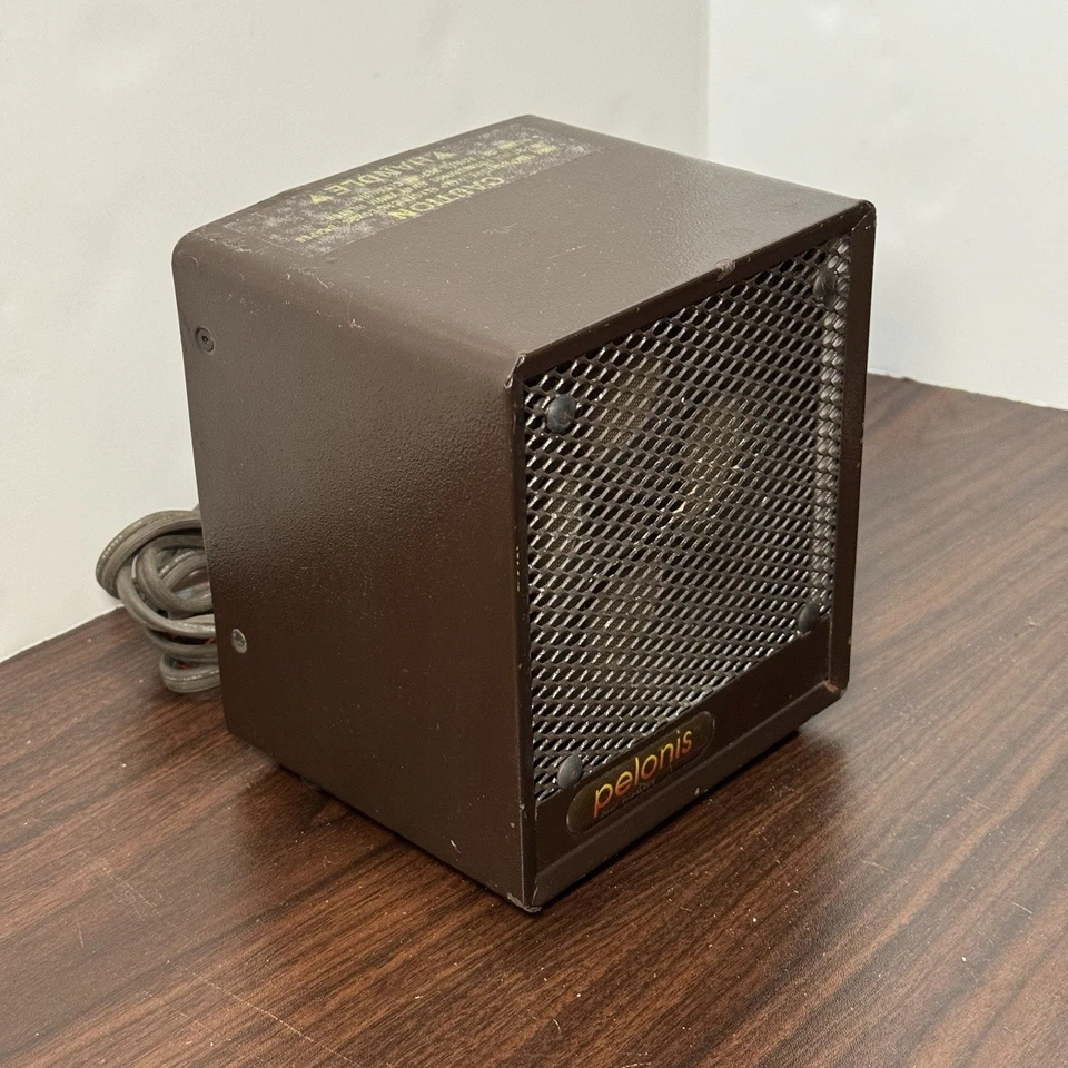 Horno Pelonis Safe-T Modelo P-861-TC/VHC 1500W Calentador de Disco Cerámico - Funciona Foto 3 de 4