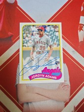 2024 Topps Baseball 1989 Topps Baseball Autograph Rookie Jordyn Adams