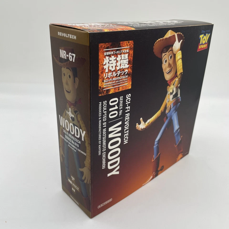 Figure Woody No.010 Revoltech Toy Story Disney Pixar From Japan Kaiyodo - Image 3 of 4