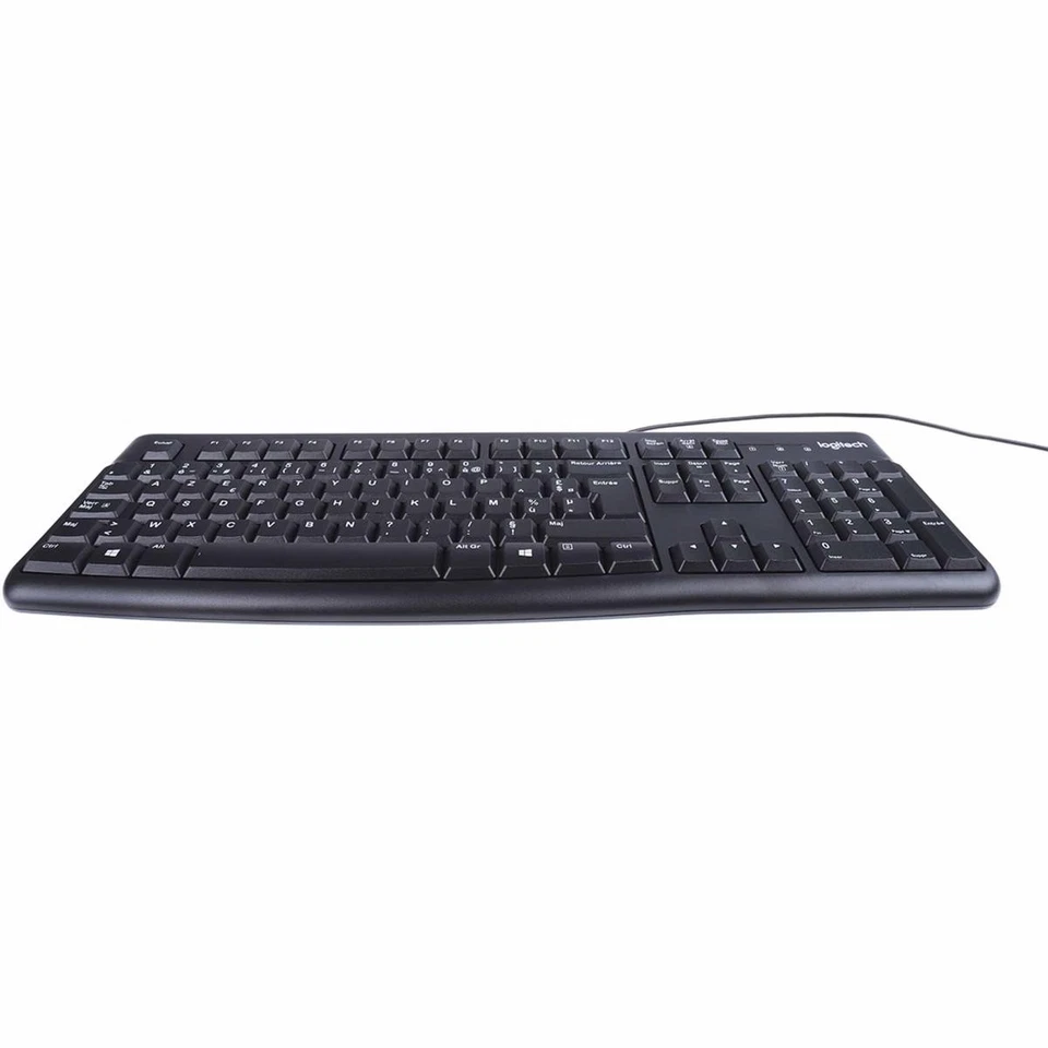 Logitech Mk120 Mouse and Keyboard Kit Wired USB French Azerty Layout PC - Image 3 of 4