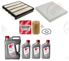 3pc Filter Tune Up Kit 8QTS IDEMITSU 0w-20 for 2007-2017 TOYOTA TUNDRA 4.7L 5.7L