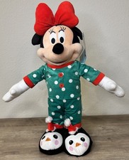 Disney Minnie Mouse Christmas Plush Door, Porch Greeter 20  Stand Up Gemmy
