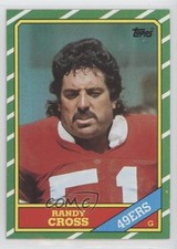 1986 Topps Randy Cross (C* on Copyright Line) #162 0w6m