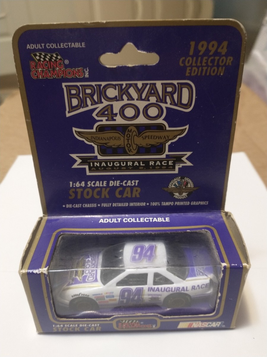 Racing Champions 1/64 Nascar diecast #94 Brickyard 400 Chevy