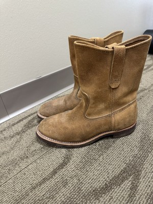 Red Wing 8188 Pecos 7 E Heritage Suede Boots Barely Worn | eBay