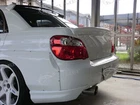 KAKUMEI REAR TRUNK LID WING SPOILER FIBER GLASS FRP FOR 02 - 07 IMPREZA GD GDB