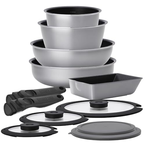 New Iris Ohyama DCI-S12S Frying Pan Set  Frying Pan Set  Gas Fire  Induction