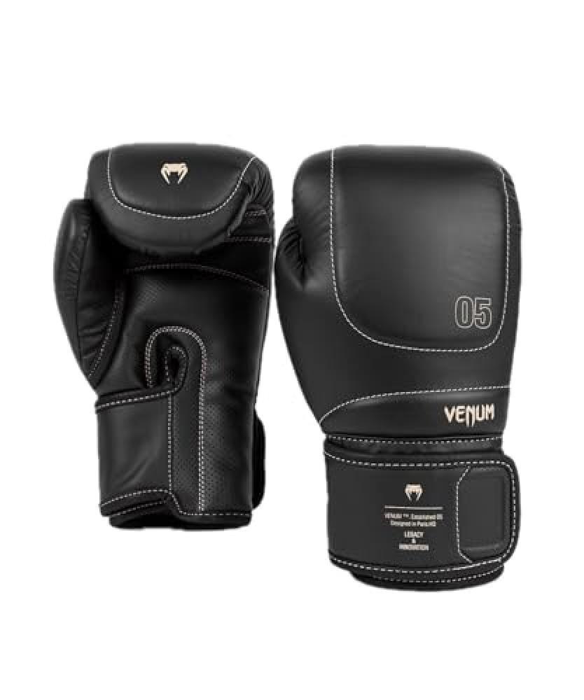 (TG. 10 oz) Venum Impact Evo Boxhandschuhe, Guantoni da Unisex, Nero, 10 oz - NU