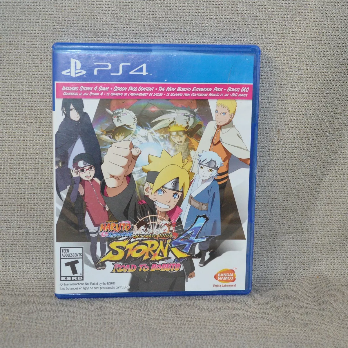 Jogo Naruto Ultimate Ninja Storm 4 Road To Boruto - Ps4