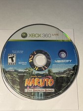 Naruto: The Broken Bond (Microsoft Xbox 360, 2008) Disc Only