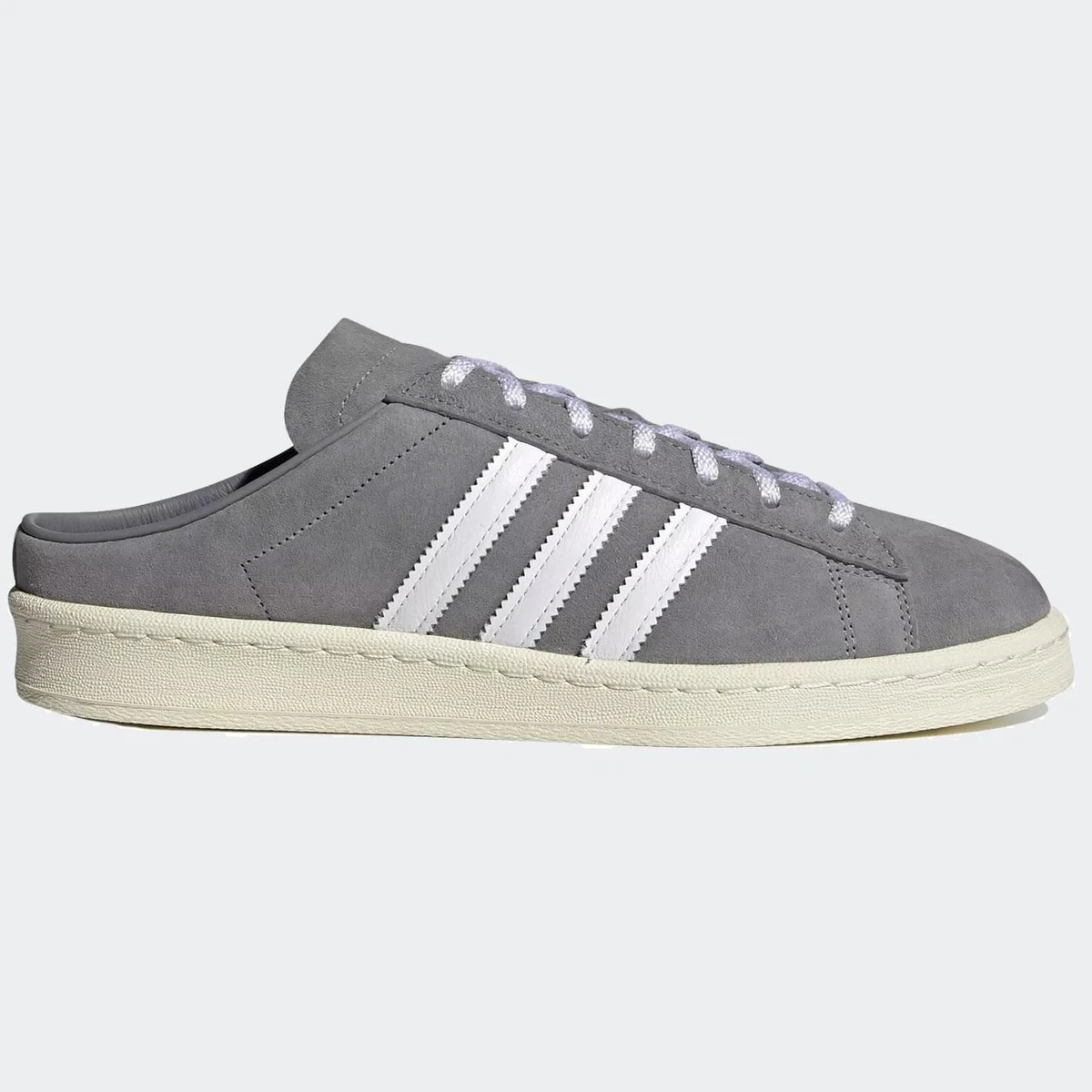 adidas ORIGINALS UNISEX CAMPUS 80&#039;S MULE GREY SLIP ON SHOE SALE eBay