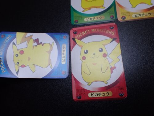 Pokemon Poker Playing Card Televikun Magazine Promo Pikachu x4 SET #4790 - Picture 8 of 18