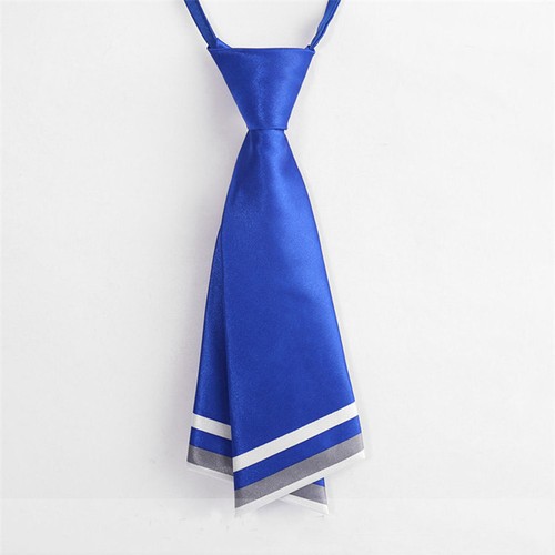 Japanese Ladies Girls Tie Satin Pre-tied Necktie Uniform Shoe Decor Preppy Style - Picture 15 of 20