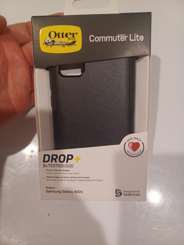 Otterbox Commuter Lite Series Case for the Samsung Galaxy A02s Black