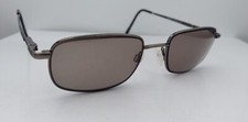 Vintage Pinnacle Montreaux Gunmetal Oval Metal Sunglasses Korea FRAMES ONLY