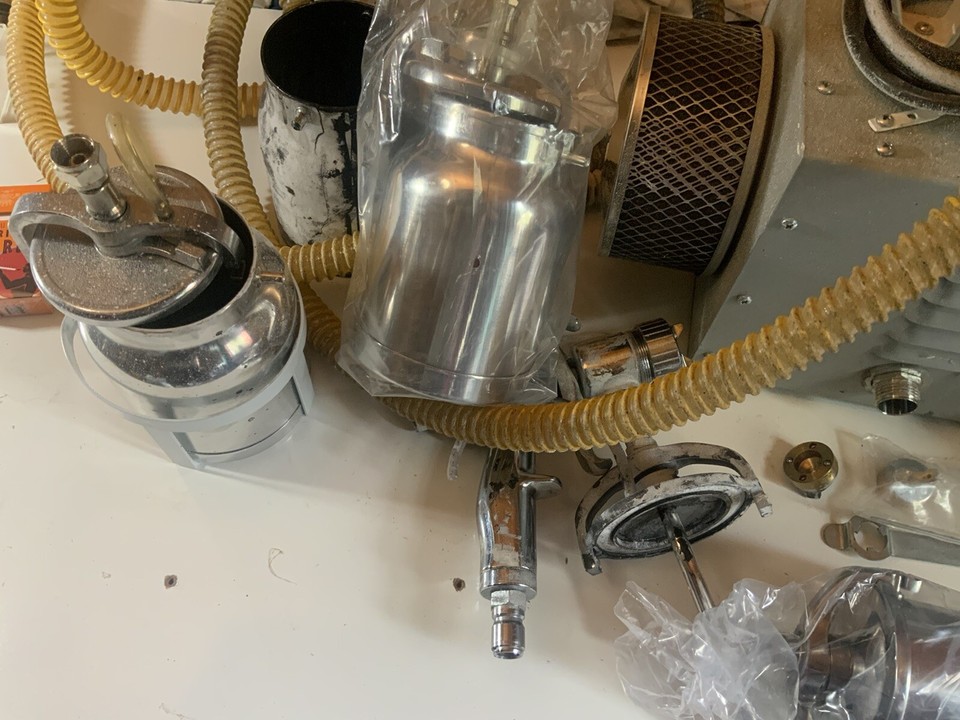 Sprayfine 4 Stage Turbine Kit, With Gun Extra Tips Filters Vertical