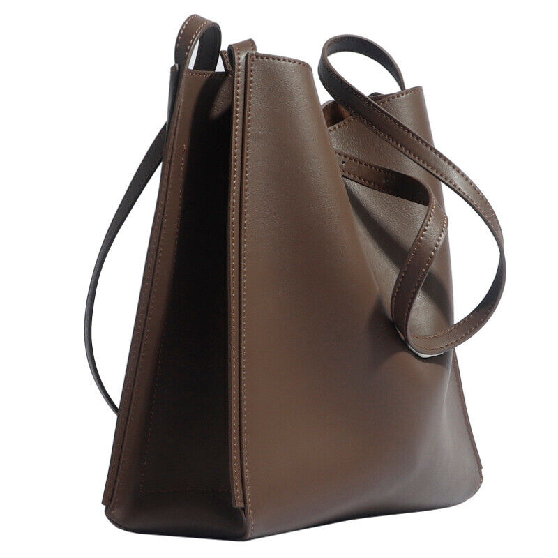 Leather bucket bag Women's crossbody bag large capacity cow leather shoulder bag Leather bucket bag Women's crossbody bag large capacity cow leather shoulder bag