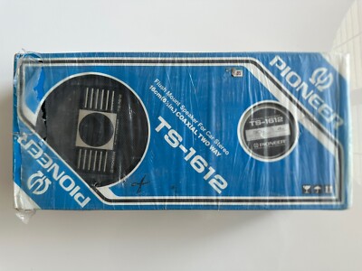 【美品】TSR DSP 1612 VINTAGE Pioneer TS-1612 30W Coaxial 2Way Flush Mount Speaker *NEW