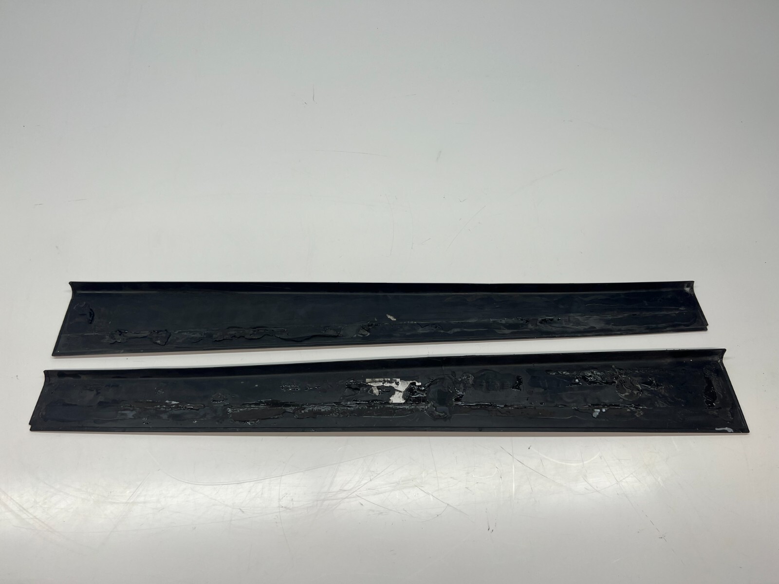 LAMBORGHINI MURCIELAGO RIGHT LEFT RH LH DOOR SILL KICK PLATE SET OEM 410853492 