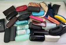 Sunglasses Eyeglasses Cases Lot 4.8lb Good  Dirty Damaged
