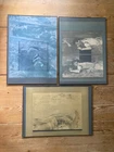 3 Lithographs from the 1960s by Rudolf Schoofs The Horrors of War