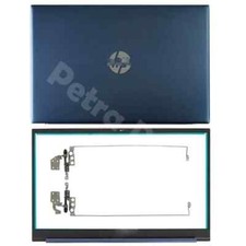for HP Pavilion 15-EG 15-EH 15-EG0073CL Top Lid Blue Lcd Back Cover Bezel Hinges