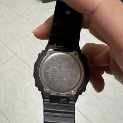 G-Shock 5611 Black Watch with Box & Manual - Shock Resistant