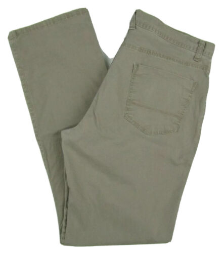 DKNY Beige Flat Front Chino Pants Men's W32 X L32 98% Cotton 2% Elastane