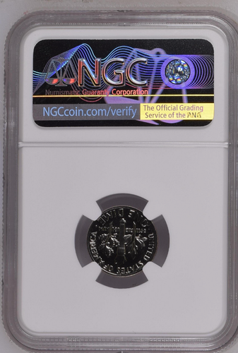 1975 S Roosevelt 10¢ NGC PF 69⭐️ Cameo - Picture 2 of 2