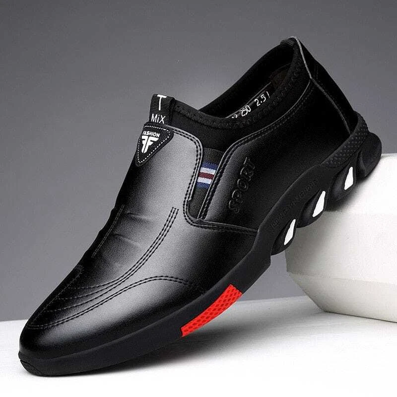 Men s Leather Spring 2021 New Men s Business Casual Shoes eBay