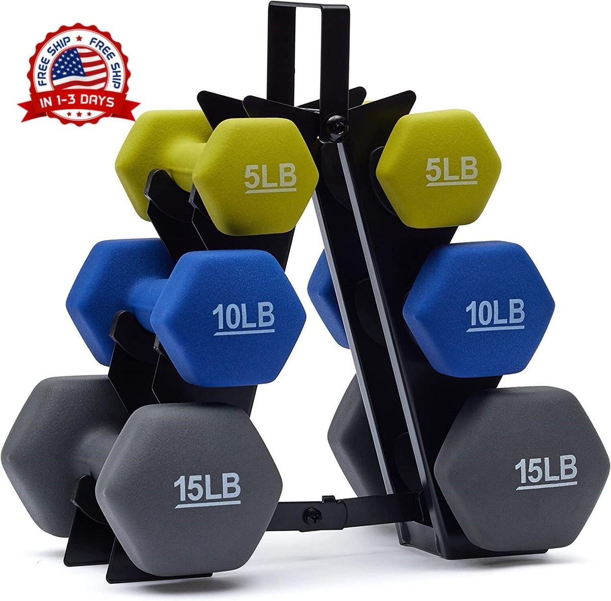 Energym Mancuernas Libras Amazon Juego De Mancuernas De Neopreno