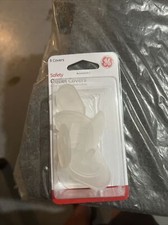 GE 371793 Plastic Outlet Covers - Clear, Pack of 8 50271