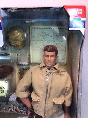 Gi Joe Jfk Pt 109 Boat Commander Doll In Box