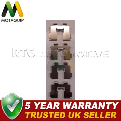 Motaquip Rear Brake Pads Fitting Kit Fits Hyundai Santa Fe 2006-2012