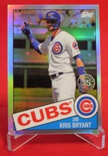 Kris Bryant Topps Chrome 35 Year Anniversary 2020 Baseball Card #85TC-9