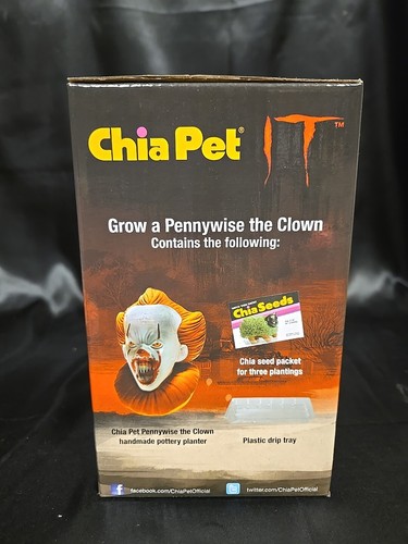 Pennywise The Clown Chia Pet Horror IT Chia indoor plants Monsters Stephen King - Picture 2 of 9