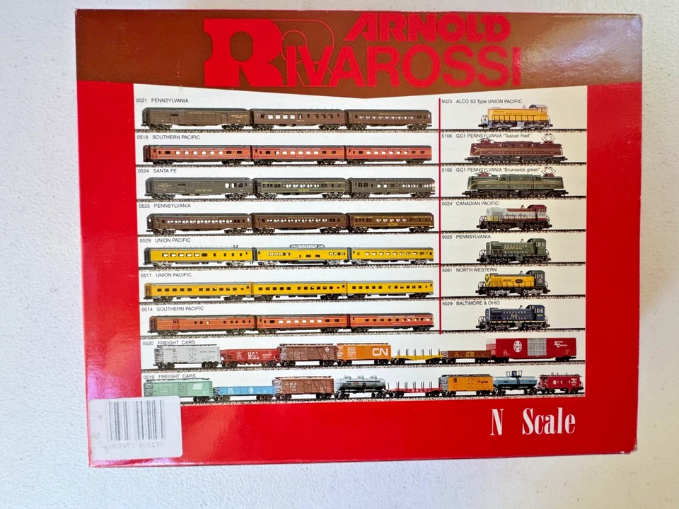 Rivarossi/Arnold #0519 N Scale 8 Pack North American Freight Car Set - LN - Image 3 of 4