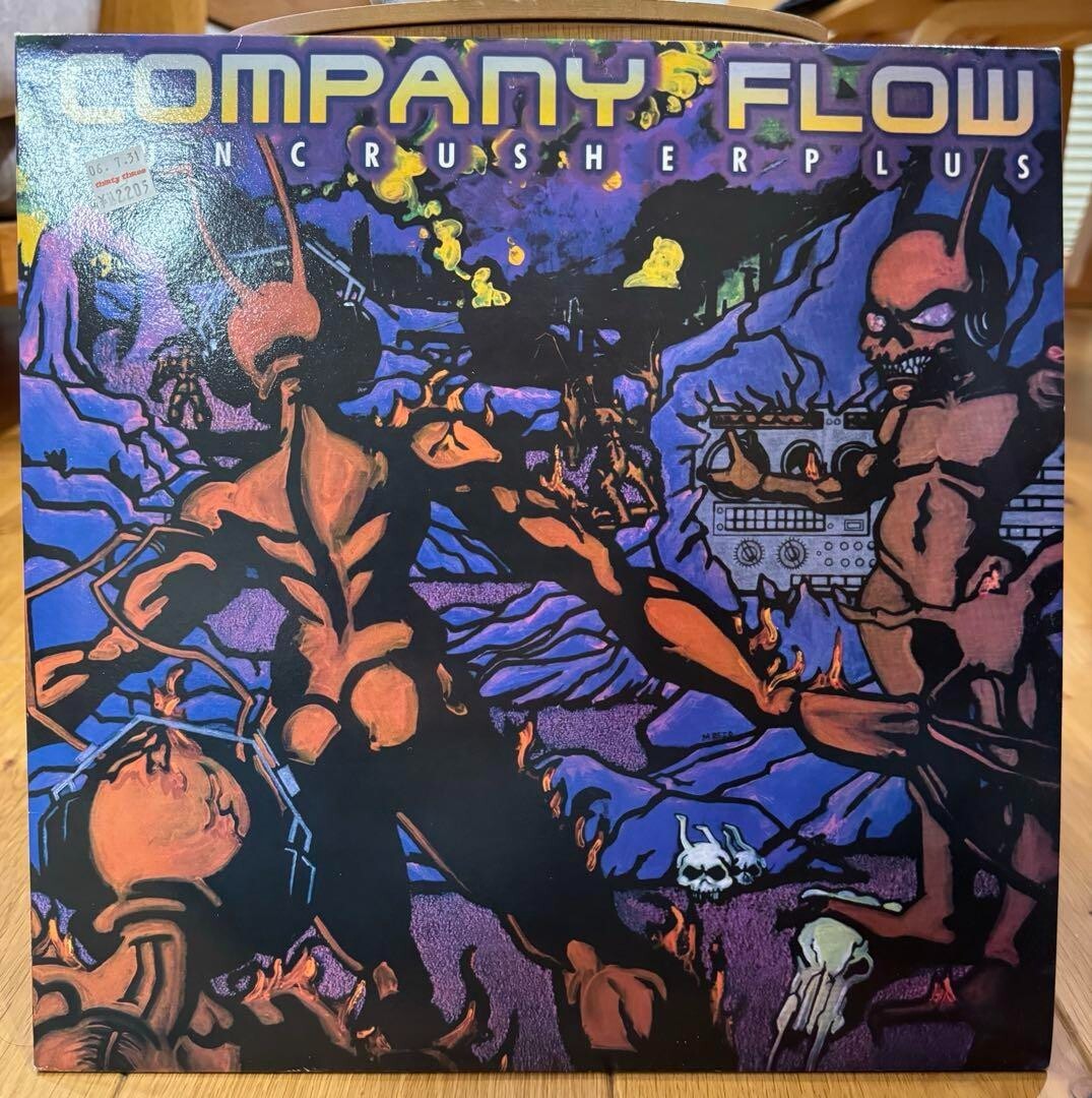 Company Flow / Funcrusher Plus 1997 US ORIGINAL 2LP Rawkus RWK