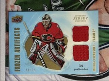 2008-09 Upper Deck Artifacts Frozen Dual Gold Miikka Kiprusoff 59/75 Calgary
