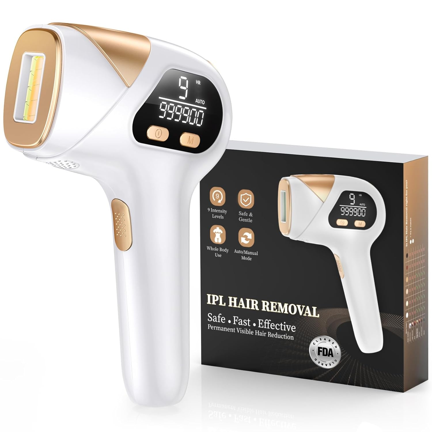 At-Home Laser Hair Removal for Men & Women - Long-Lasting Results