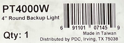 PT4000W Genuine Otr Back-Up Light Model 40 OEM - New | eBay