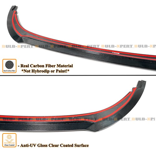 Max Style Real Carbon Fiber Front Bumper Lip Splitter For 2022-2025 Toyota GR86 - Picture 5 of 8