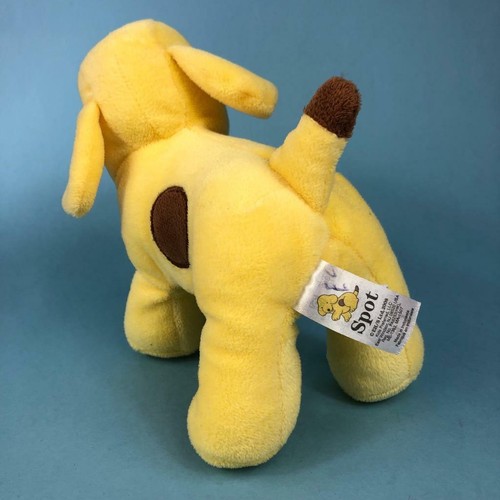 Retro Eric Hill Fun With Spot Plush Soft Toy Doll Dog Yellow Beanie 6" - Picture 4 of 4