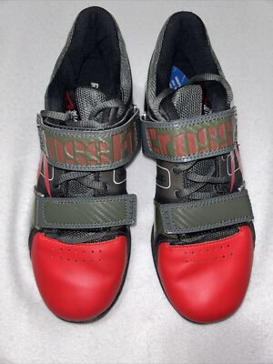 Reebok Crossfit Womens Uform Lifter Plus Shoes Size 8.5 US Red  Olive Green