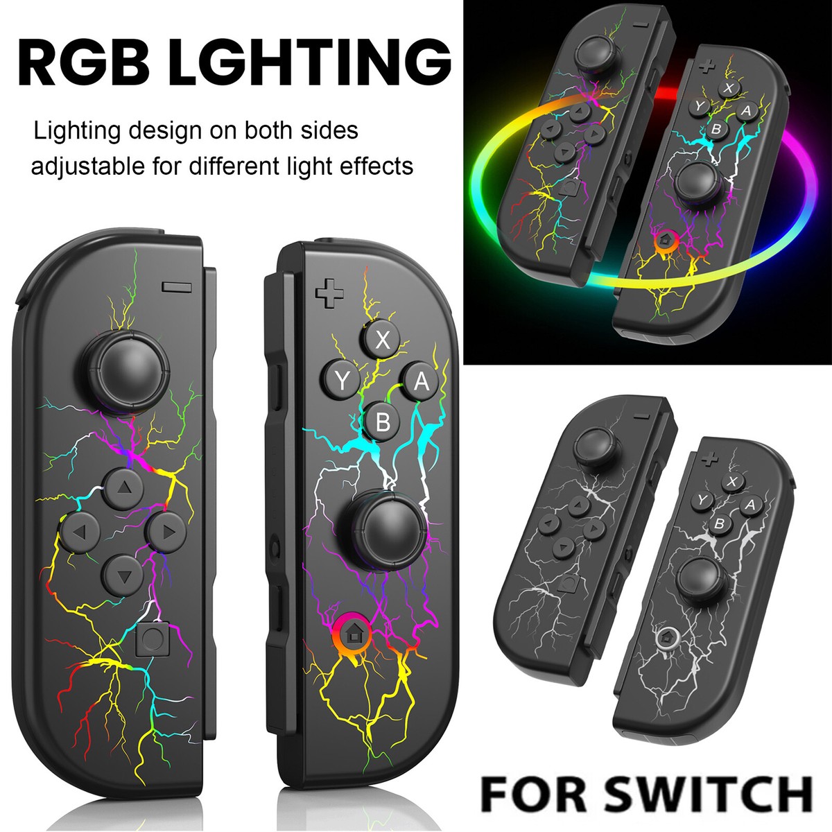 Wireless Bluetooth Left & Right Controller For Nintendo Wireless Bluetooth Left & Right Controller For Nintendo